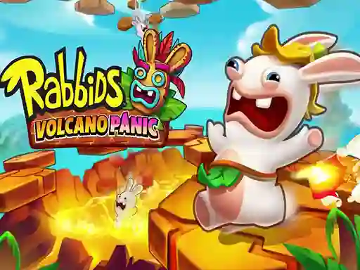Spel Rabbids Volcano Panic aanlyn