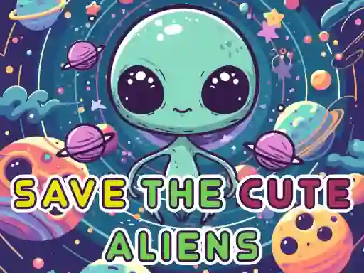 Spel Save The Cute Aliens aanlyn