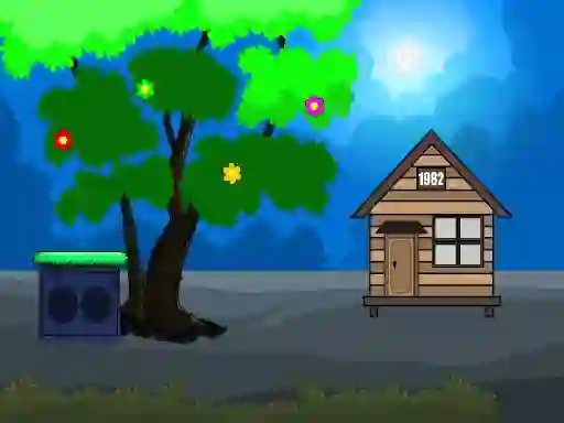 Spel Woody House Escape aanlyn