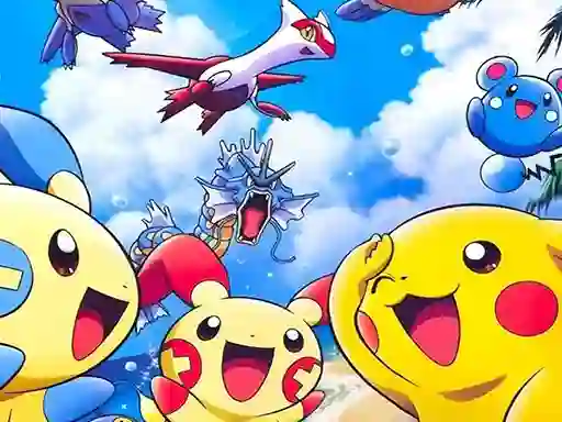 Spel Pokemon Slide aanlyn
