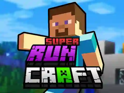 Spel Super RunCraft aanlyn