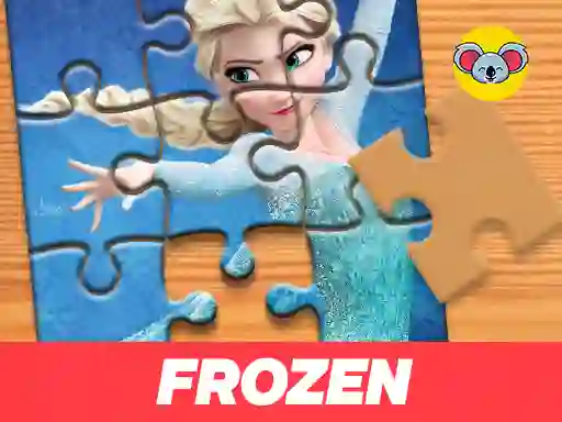 Spel Frozen Jigsaw Puzzle Planet aanlyn