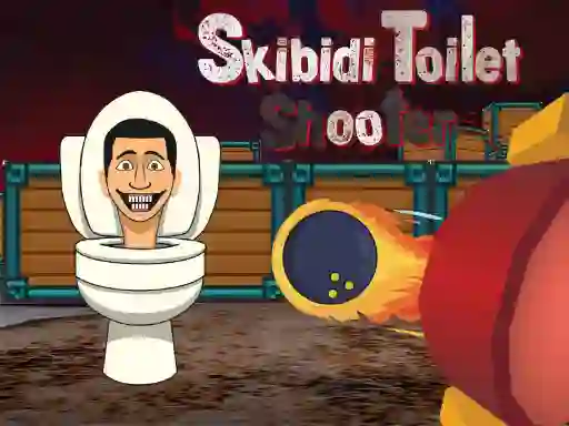 Spel Skibidi Toilet Shooter aanlyn