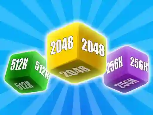 Spel Merge Cubes 2048 3D aanlyn