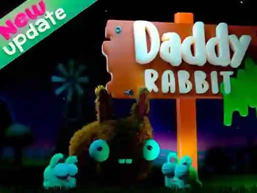 Spel Daddy Rabbit Zombie Farm aanlyn