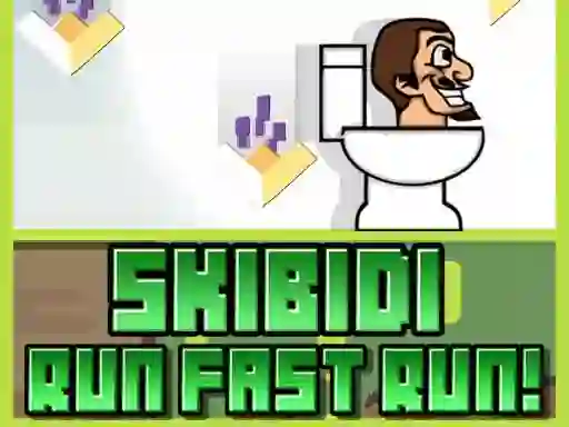 Spel Skibidi Run Fast Run! aanlyn