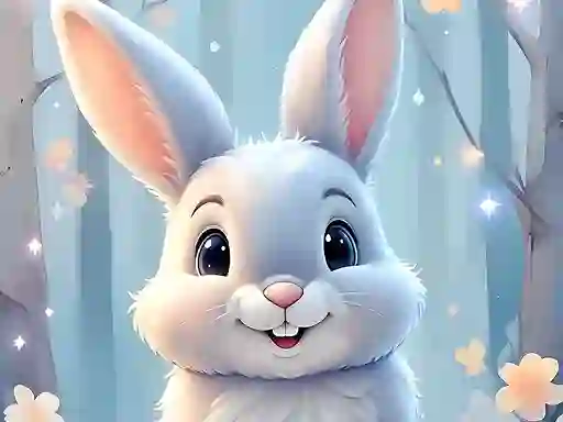 Spel Easter Bunny Coloring Book aanlyn