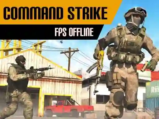 Spel Command Strike FPS Offline aanlyn