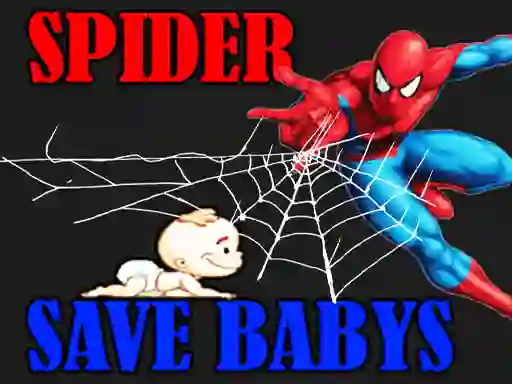 Spel Spider Man Save Babys aanlyn