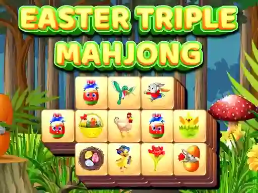Spel Easter Triple Mahjong aanlyn