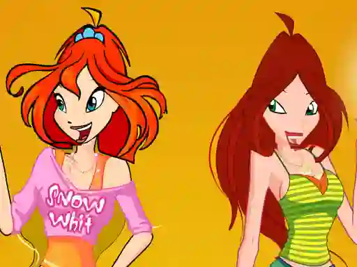 Spel Bloom and Flora Dress Up aanlyn