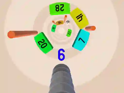 Spel Snake vs Balls aanlyn