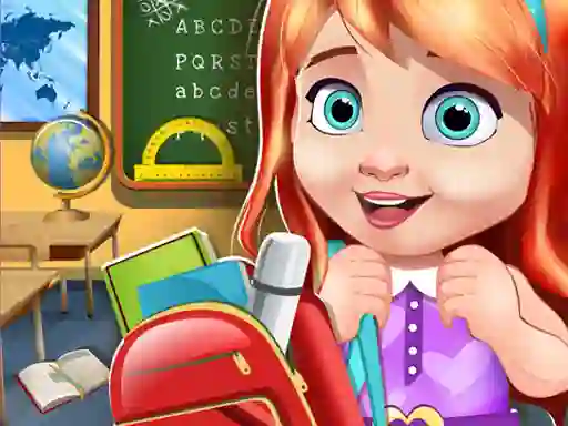 Spel My School Doll House Games aanlyn
