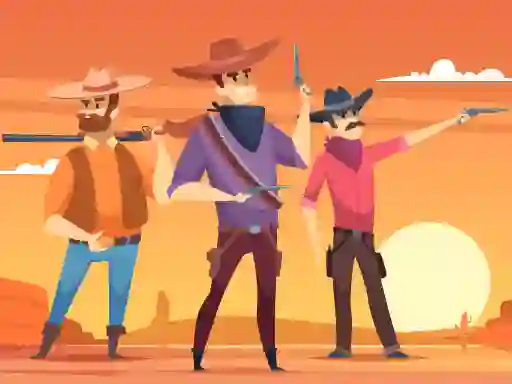 Spel Wild West Shooting aanlyn
