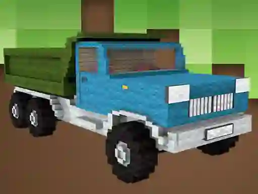 Spel Minecraft Truck Jigsaw aanlyn