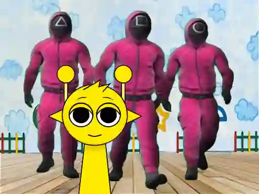 Spel Sprunki in Squid Game Chamber aanlyn