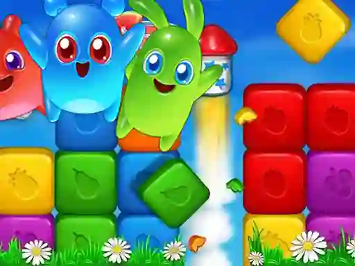 Spel Cubes Blast Saga aanlyn