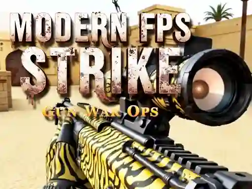 Spel Modern FPS Strike Gun War Ops aanlyn