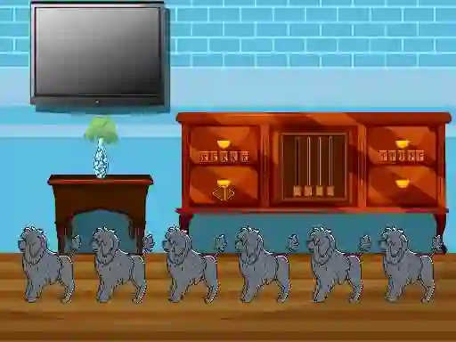 Spel Blue Villa Escape aanlyn
