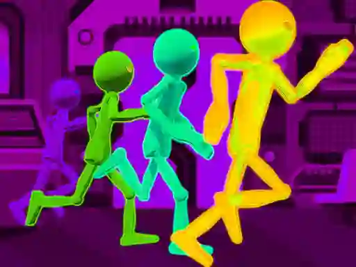Spel Stickman Escape Parkour aanlyn