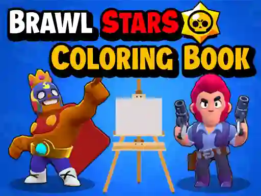 Spel Brawl Stars Coloring Books aanlyn