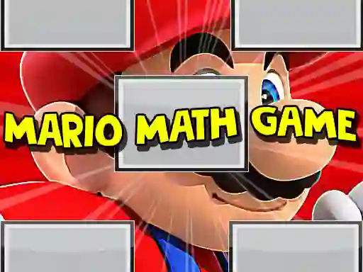 Spel Mario Math Game aanlyn