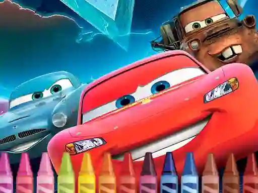 Spel McQueen Coloring aanlyn