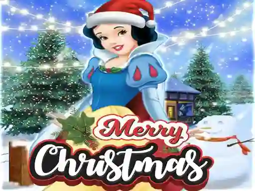 Spel Snow White Xmas DressUp aanlyn