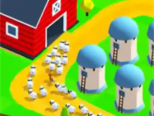 Spel Idle Sheep 3d aanlyn