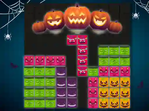 Spel Blocks Puzzle Halloween aanlyn