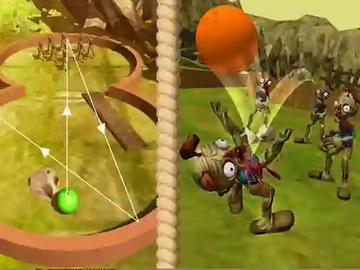 Spel Zombie Hit aanlyn