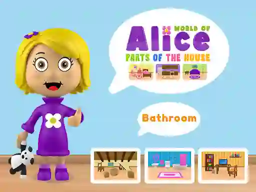Spel World of Alice Parts of the House aanlyn