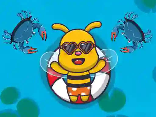 Spel Swimming Bee aanlyn