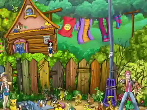Spel Hidden pokemon aanlyn