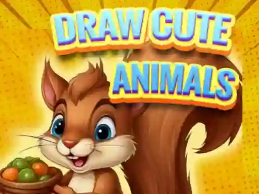Spel Draw Cute Animals aanlyn