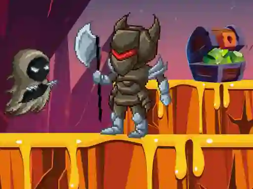 Spel Knight Adventure aanlyn