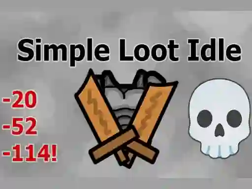 Spel Simple Loot Idle aanlyn