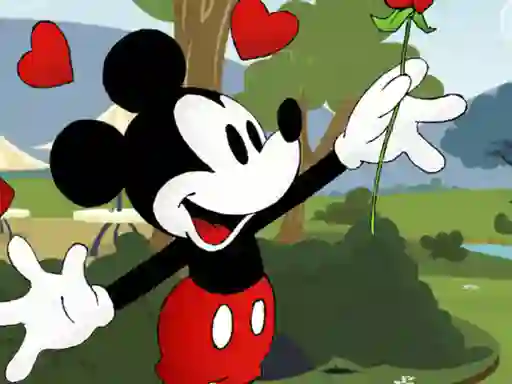 Spel Mickey Mouse Slide aanlyn