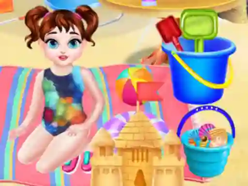 Spel Baby Taylor At Beach aanlyn