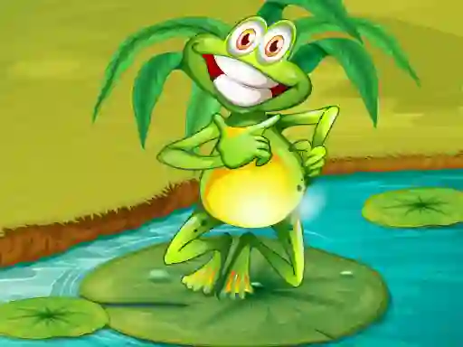 Spel Frog Block aanlyn