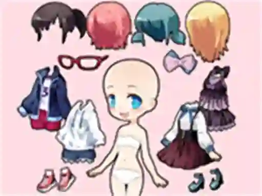 Spel Chibi Anime Princess Doll aanlyn