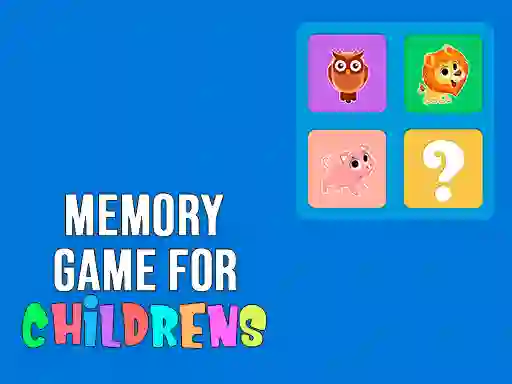 Spel Memory Game for Childrens aanlyn