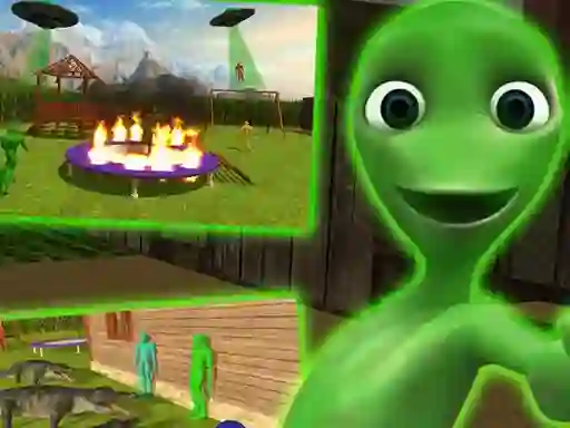Spel Alien Escape! aanlyn