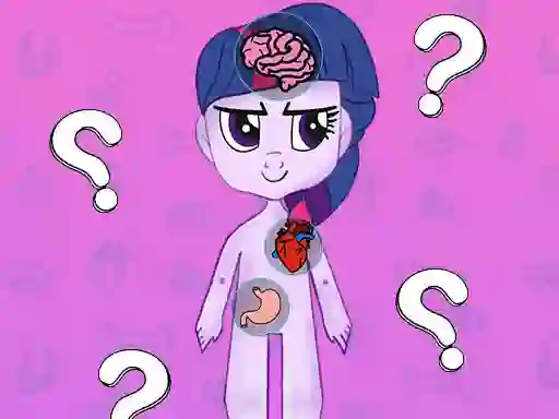 Spel My Little Pony Learning The Body aanlyn