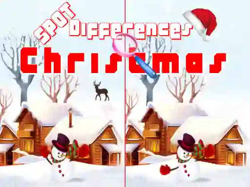 Spel Christmas 2020 Spot Differences aanlyn