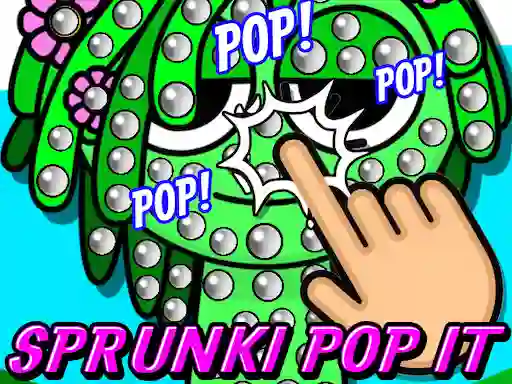 Spel Sprunki Pop It aanlyn