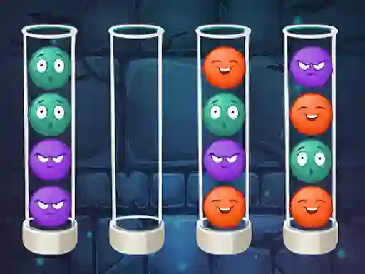 Spel Fluffy Balls - Sorting aanlyn