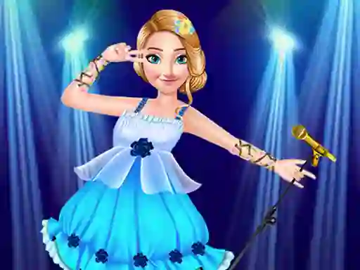 Spel Princess Anna Super Idol Project aanlyn
