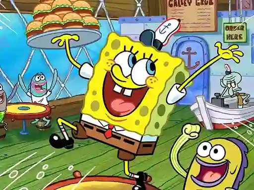 Spel Sponge Bob Jigsaw Puzzle collection aanlyn