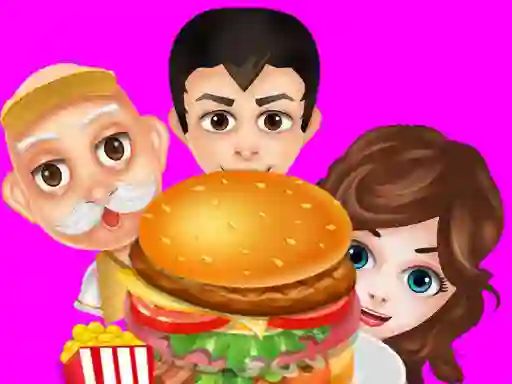 Spel Buger Cooking Food Shop aanlyn